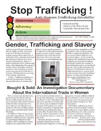 Stop trafficking! Anti-human trafficking newsletter [2005], 2 (Feb)