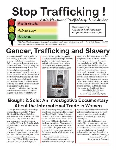 Stop trafficking! Anti-human trafficking newsletter [2005], 2 (Feb)