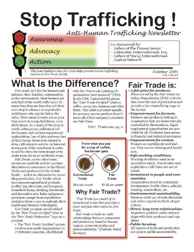Stop trafficking! Anti-human trafficking newsletter [2005], 10 (Oct)
