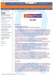EWL newsflash [2005], 4 (May)