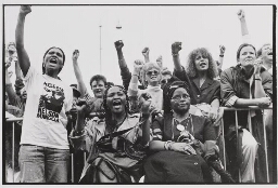 Demonstratie tegen apartheid 1988
