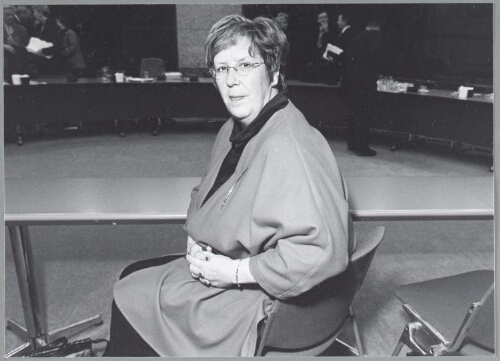 Minister van Economische Zaken en vice-minister president Annemarie Jorritsma van de V.V.D. 2002
