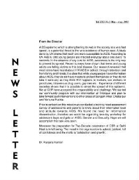 CSR newsletter [2003], 2 (May/Aug)