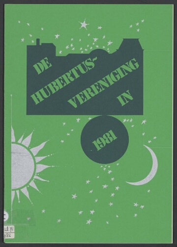 De Hubertusvereniging in 1981