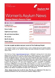 Women's asylum news [2009], 85 (July/August)