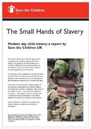 The small hands of slavery