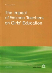 The impact of women teachers on girls' education
