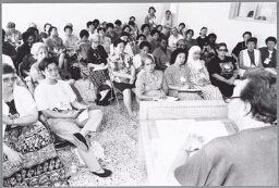 Workshop vrouwen en politieke besluitvorming georganiseerd door Vrouwenbelangen 1995