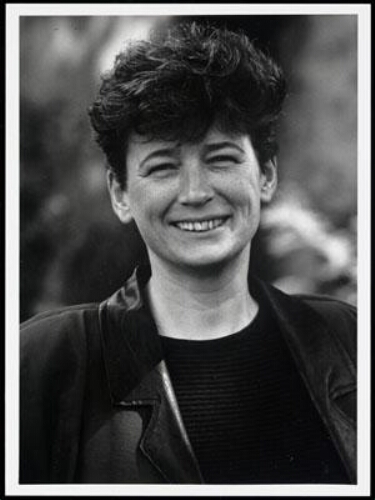 Portret van Neerlandica Maaike Meijer (1949) 1988