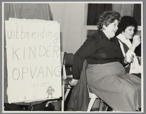 Actie door Vrouwen in de Bijstand 1983