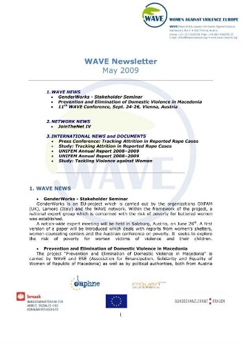 WAVE newsletter [2009], 27