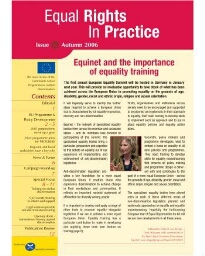 Equal rights in practice [2006], 6