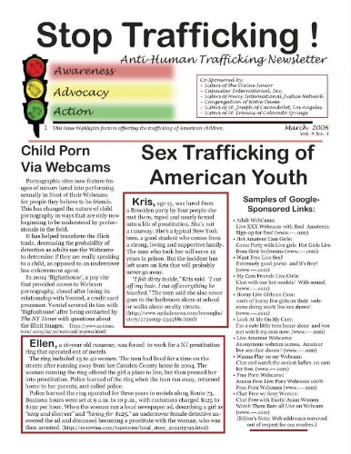Stop trafficking! Anti-human trafficking newsletter [2006], 3 (March)