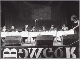 Opening van de vrouwenboekenweek 1985