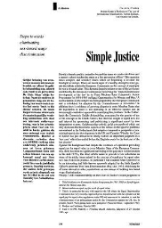 Simple justice