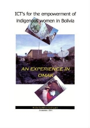 ICT's for the empowerment of indigenous women in Bolivia