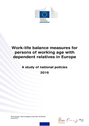 Work-life balance measures for persons of working age with dependent relatives in Europe