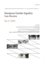 European gender equality law review [2012], 2