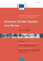 European gender equality law review [2013], 2