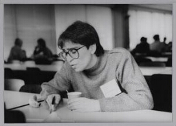 Sheila Bienenfeld uit de Verenigde Staten tijdens het International Congress on Mental Health Care for Women, 19-22 december 1988 in Amsterdam. 1988
