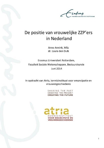 De positie van vrouwelijke ZZP’ers in Nederland