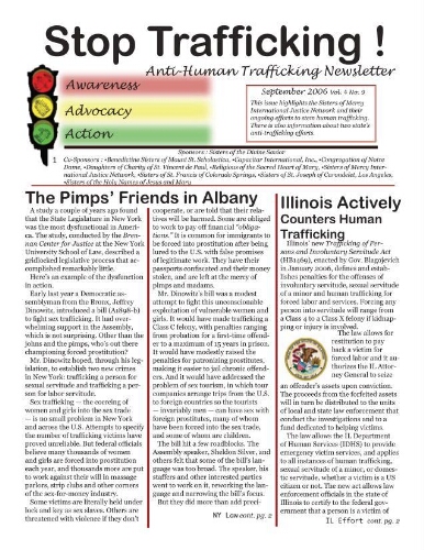Stop trafficking! Anti-human trafficking newsletter [2006], 9 (September)
