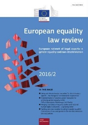 European equality law review [2016], 2