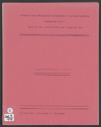 Jaarverslag 1976 Stichting voor Vrouwelijke Hulpverlening in de Stad Groningen 'Stedelijke V.H.V.'