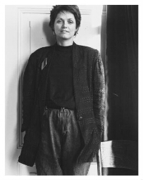 Portret van vakbondsvrouw Ella Vogelaar. 1980 ?
