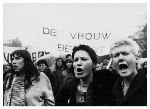 Demonstratie tegen de abortuswet 'Wij Vrouwen Eisen' 1980 ?