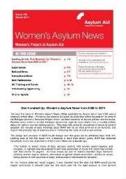 Women's asylum news [2011], 100 (March)