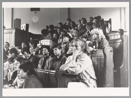 Dag georganiseerd door Stichting Landelijk Overleg Vrouwenstudies. 1982