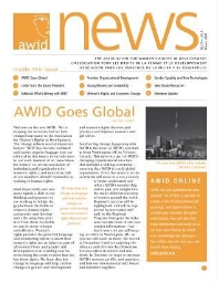 AWID news [2001], 1 (Winter)