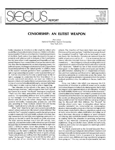 Siecus report [1985], 6 (July)