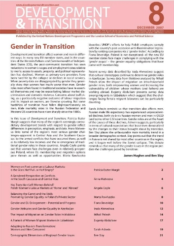 Gender in transition [special]