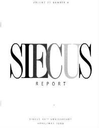 Siecus report [1999], 4 (April-May)