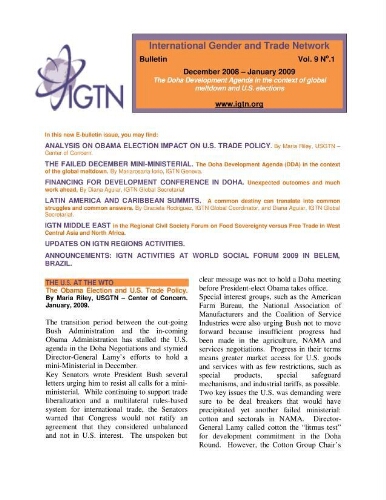 International Gender and Trade Network [2009], 1 (Dec-Jan)