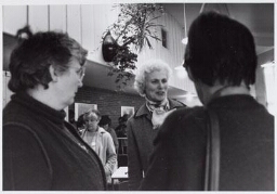 Voorzitster Nederlandse Bond van Plattelandsvrouwen. 1986