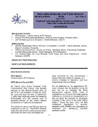 International Gender and Trade Network [2005], 5 (May)