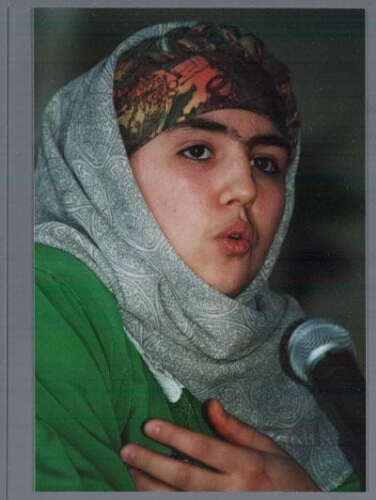 Portret van Marokkaanse Fatima Bourri 1999