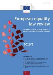 European equality law review [2016], 1