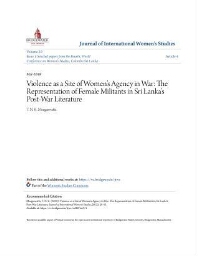 The representation of female militants in Sri Lanka’s post-war literature