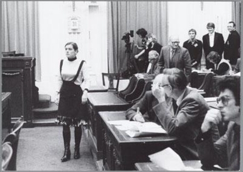 Vrouwelijke burgemeester, wethouders en raadsleden van de Gemeente Haarlem. 1987