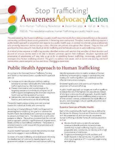 Stop trafficking! Anti-human trafficking newsletter [2022], 12 (December)