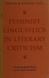 Feminist linguistics in literary criticism