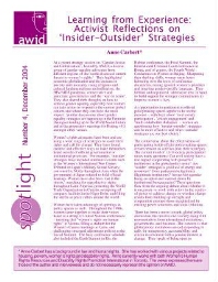 AWID spotlight [2004], 4 (Dec)