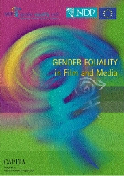 Gender equality in film and media