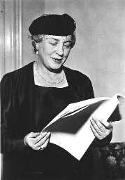 Portret van Pauline Brunius. 1938