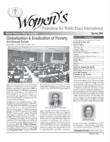 Women's Federation for World Peace International [2004], Spring