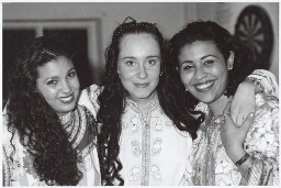 Organisatrices van het Internationale Meidenfestival. 1996